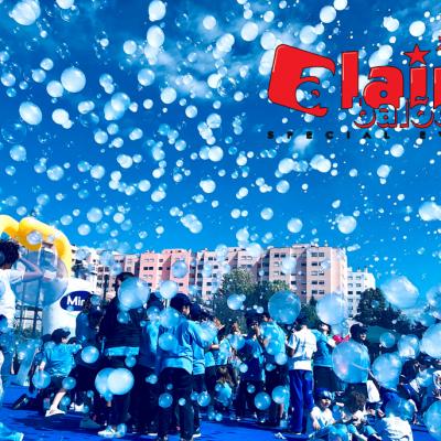 Bolas De Sabo Brancas No Dia Mundial Das Crianas Alain Balões Special Events