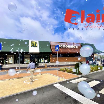 Campanhas_Mc_Donalds_Bolas_De_Sabão_Brancas_Fx_Alain_Balões_Special_Events