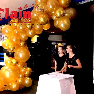 Decoração De Balões Evento Entrada Marca Alain Balões