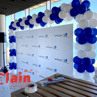 Evento corporativo - Navigator - Decor - Baloes - Alain Balo