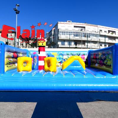 Giant_Castle_With_Obstacles_and_Slide_water_fish_Alain_Balões_inflatable_portugal