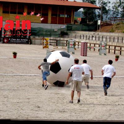 Bola de Futebol Gigante - Alain Balões Special Events