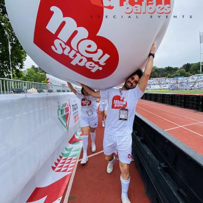 Taça de Portugal-Insufláveis - bolas - Alain Baloes - Jamor - Animação - Estadio