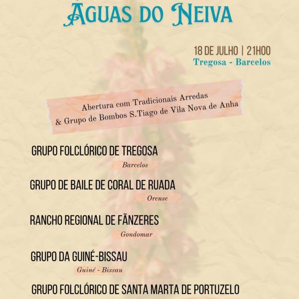 XXXIII International Folklore Festival “Águas do Neiva” – Tregosa 2026